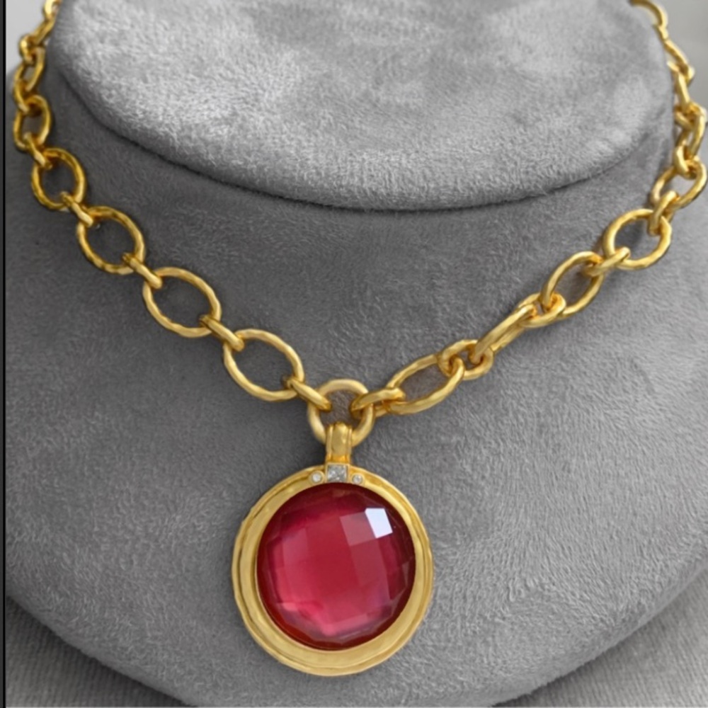 JULIE VOS • RARE Astor 2 in One Statement Pendant Necklace
